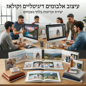 עיצוב אלבום  כריכה רכה 20X30